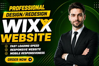 wix website design redesign wix website business website wix seo