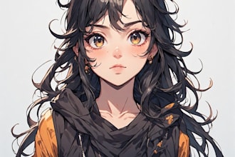 draw amazing anime character art