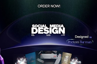design event banner, poster or flyer for your business