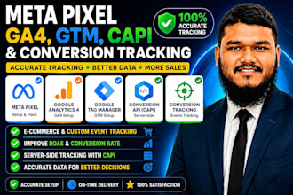 set up facebook meta pixel with capi server side tracking