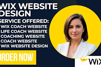 design wix life coach website coaching website consultant website