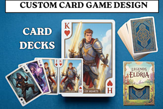 design playing card game design card illustration card game board game card box