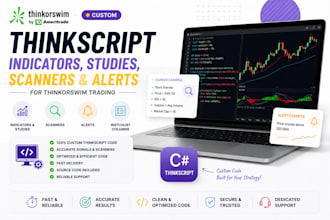 create thinkscript indicator studies scanners and alerts for thinkorswim trading