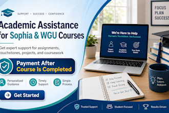 do your sophia and wgu courses