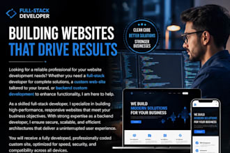 do ai web app, ai software, ai website development as full stack web developer