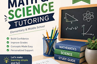 tutor science and maths