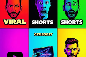 design viral youtube shorts thumbnail in 2 hours