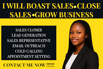 be your b2b sales closer and high ticket sales representative
