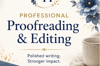proofread, edit, and improve your english writing