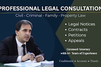 be your licensed attorney for agreements, contracts and ndas