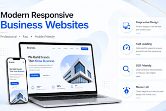 build a modern responsive website for your small business
