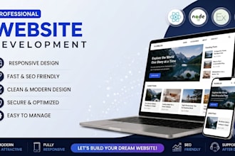 build a custom full stack web application