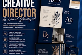 be your creative director for brand strategy