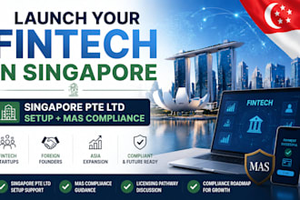help fintech startups setup singapore pte ltd with mas compliance