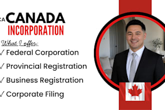 register your canadian corporation and business incorporation