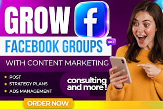 be your facebook group specialist and growth strategist