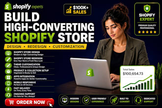 build a premium shopify store design