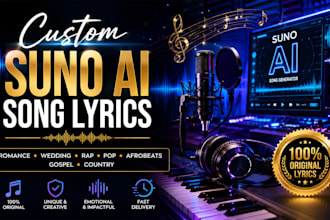 create and recreate custom ai generated song with suno ai studio for all events