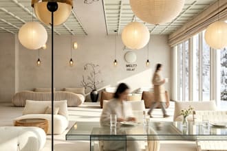 create commercial and residential interior design and 3d rendering