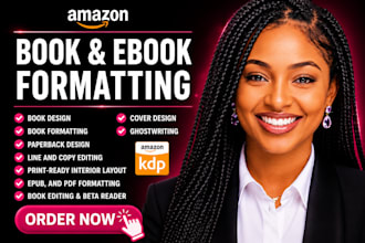 manuscript book editing and formatting ebook proofreading amazon KDP publishing