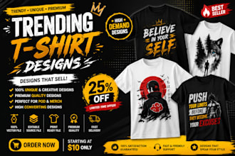 create unique t shirt design