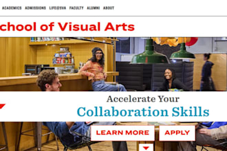 design wix art school website painting classess drawing workshop website