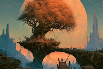create professional fantasy albums cover
