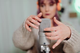offer professional voiceovers female natural young voice