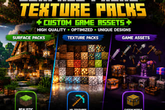 design minecraft pvp texture packs, swords, armor and gui textures