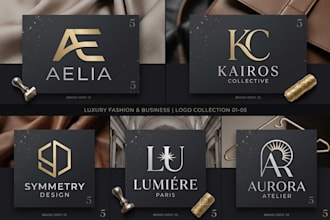 develop logo and brand identity for fashion brand