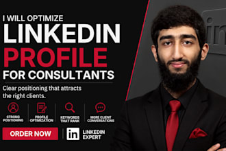 optimize linkedin profiles for consultants