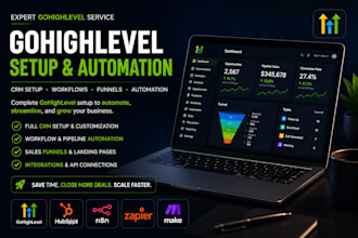 n8n automation, gohighlevel ghl, hubspot CRM workflow, ai agent integration