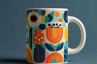 create coffee mug design