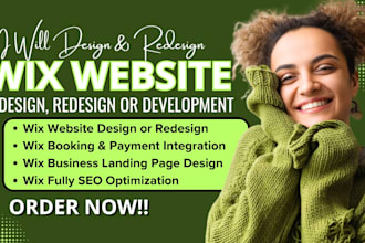 wix website design wix website wix website redesign wix seo wix author website