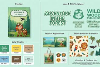 design a children storybook illustration