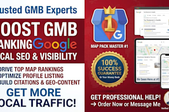 optimized google my business page for  local SEO gmb profile ranking to top one
