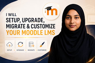 setup, upgrade, migrate and customize your moodle lms