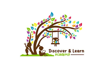 design a modern childcare, daycare, preschool, kindergarten logo