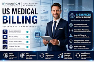 do ai powered USA medical billing ar follow up and denial management