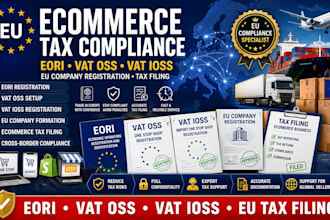do eori, vat oss, vat ioss, eu company registration, tax filing for ecommerce