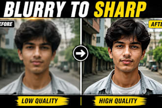 enhance, unblur, sharpen and upscale your photos