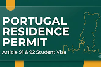 handle your portugal article 91 or 92 student residence permit