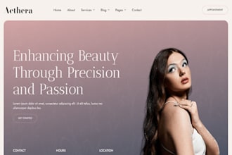 design wix iv therapy website iv hydration mobile iv wellness clinic website