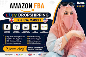 amazon fba wholesale private label and ebay dropshipping VA