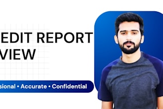 review your credit report for inaccurate reporting