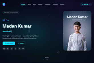 design professional portfolio and career branding expert