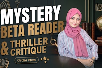 beta read your mystery manuscript