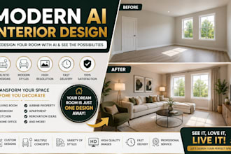 redesign your room with modern ai interior design