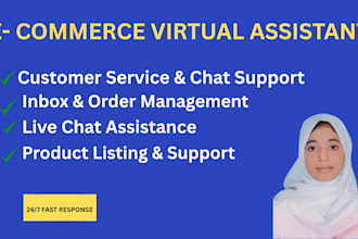 be your professional ecommerce virtual assistant