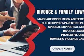 be your divorce and family lawyer